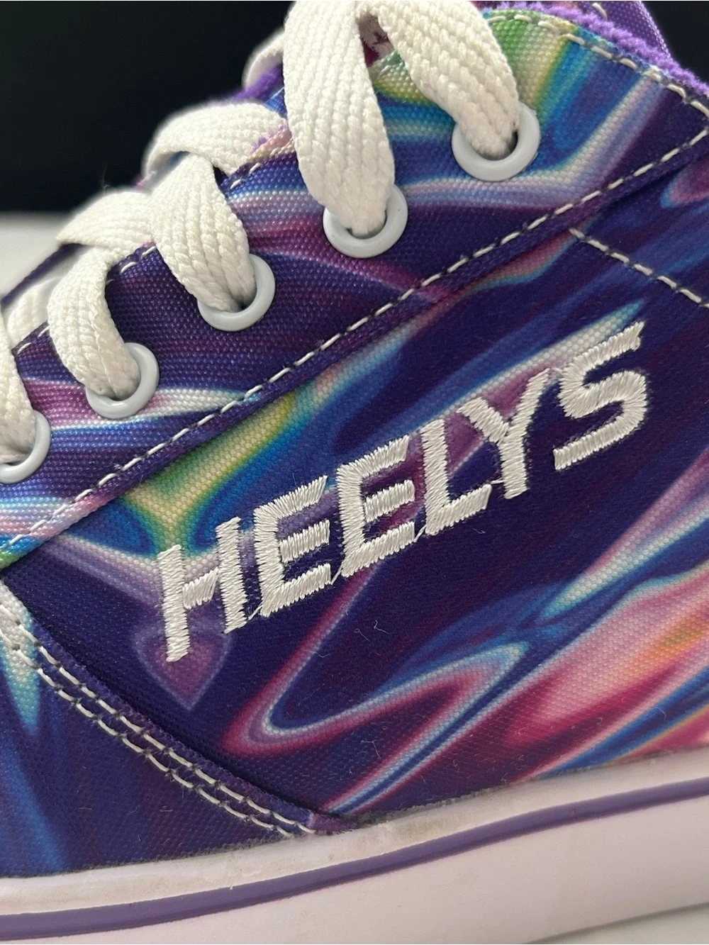 Heelys Pro 20 Prints Purple Multi Skate Shoes Youth 5 Womens 6